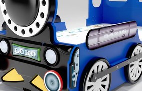 Κρεβάτι παιδικό Lokomotive-Mple