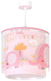 Φωτιστικό Οροφής Little Elephant Pink 26x25εκ. ANGO 61332S