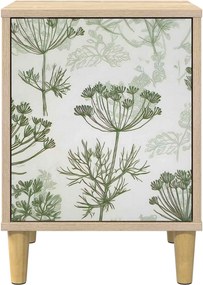 vidaXL Κομοδίνο GOTHA 2 τμχ. Sonoma Δρυς 36 x 33 x 50 εκ.