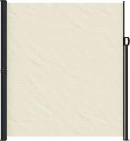 vidaXL Σκίαστρο Πλαϊνό Συρόμενο Κρεμ 220 x 500 εκ.