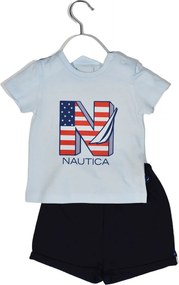 Βρεφικά Ρούχα (Σετ 2τμχ) Nautica Light Blue - Navy