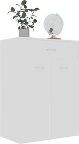 vidaXL Παπουτσοθήκη Λευκή 60 x 35 x 84 εκ. από Επεξ. Ξύλο