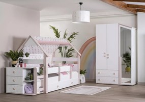 Κρεβάτι Montessori Pink 64104 100x200εκ.  Kupa