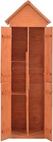 vidaXL Αποθήκη Κήπου 71 x 60 x 213 εκ. Ξύλινη