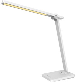 DESK LAMP LED BLAIN PRO  WHITE COLOR ABS 17,3x12,5x39,9Hcm.