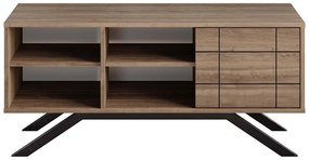 Έπιπλο Τηλεόρασης North 788DEC4036 130x58,6x38,6cm Walnut