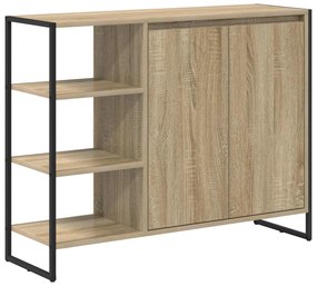 vidaXL Βοηθητικό ντουλάπι Σονόμα 96.5 x 30 x 75 εκ Επεξεργασμένο ξύλο