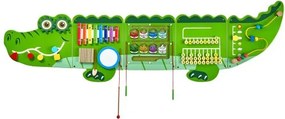 VEVOR Crocodile Activity Wall Busy Board Panels 9 Activities Sensory Wall Panel