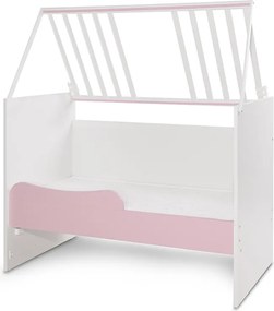 BED MULTI 190/72 COLOUR WHITE/ORCHID PINK