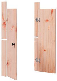 vidaXL Πόρτες Εξωτερικής Κουζίνας  50x9x82 εκ. Μασίφ Ξύλο Ντούγκλας