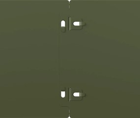 vidaXL Περίγραμμα γκαζόν 50 τμχ. 15 x 103 cm Κρύα έλαση από χάλυβα