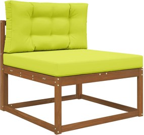 vidaXL Μαξιλάρι Καναπέ Εξωτερικού Χώρου 2 pcs Πράσινο Πολυεστέρας