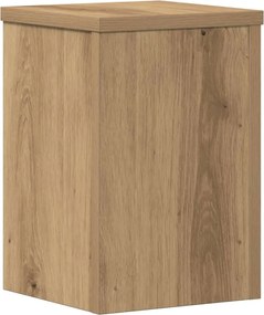 vidaXL Βάσεις Φυτών 2 τεμ. Αρτισιανή Δρυς 20x20x30 εκ. Επεξ. Ξύλο