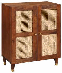 vidaXL Σετ Μπουφέ 3 pcs Καφέ 180 x 33 x 75 εκ. Μασίφ ξύλο μάνγκο