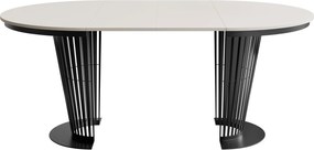 Τραπέζι Elantra Επεκτεινόμενο-Μαύρο – Κασμίρ-Μήκος: 120 εκ.