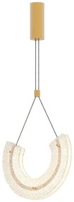 Φωτιστικό Οροφής 23030 Gold 32x4,5x25cm Dim Led 621lm 11W 3000K Gold
