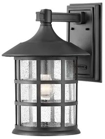 Φανάρι Απλίκα Φωτιστικό Τοίχου 1xE27 IP44 39cm Freeport Elstead Lighting HK-FREEPORT2-L-TBK Μαύρο
