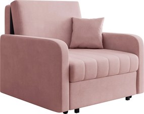 Πολυθρόνα Viva Silk I-Ροζ