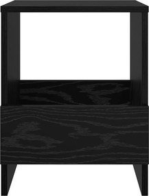 vidaXL Ράφι Περιοδικών Μαύρη Οξυά 35 x 30 x 45 εκ.