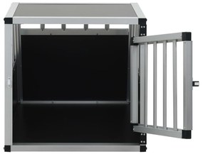 vidaXL Κλουβί Σκύλου με Μονή Πόρτα 54 x 69 x 50 εκ.