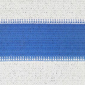 vidaXL Ικανότητα Σκίασης Μπλε και άσπρο 2 x 2 m HDPE