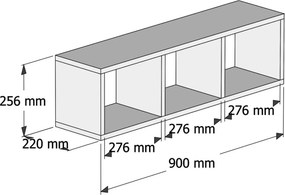ΣΕΤ ΓΡΑΦΕΙΟΥ 3ΤΜΧ HM11776.13 ΜΕΛΑΜΙΝΗ ΣΕ ΓΚΡΙ ΚΑΙ ΛΕΥΚΟ ΧΡΩΜΑ