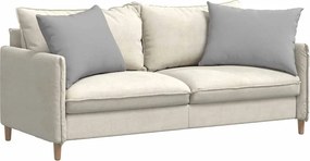 vidaXL Μαξιλάρι Καναπέ 2 pcs Σκίουρος Γκρί 70 x 50 cm ύφασμα
