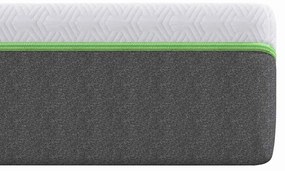 vidaXL Στρώμα Λευκό και Γκρι 90 x 190 cm Τσέπες ελατηρίων