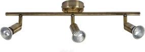 Σποτ Τρίφωτο Homelighting Saba 77-4449 Bronze