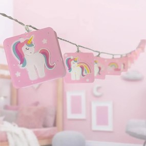 Παιδικό Φωτιστικό Γιρλάντα Unicorns 41595 Led 2500 - 3000K 4m Multi Ango