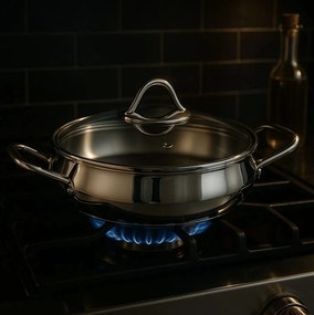 Pot Set (2 Pieces) D49 Silver