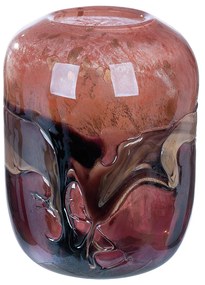 Glasart Βάζο "Apart" Γυάλινο Orange Rose PU H. 27 cm D. 20 cm-05161132