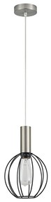 Φωτιστικό Οροφής Μονόφωτο Homelighting 77-8442 Nickel