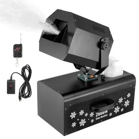 VEVOR Snow Machine 2000W Wireless Remote Swing Snow Making Machine for Holiday