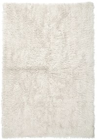 Πατάκι (60x90) Βιοκαρπέτ Flokati Natural White 1000gsm