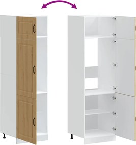 vidaXL Ντουλάπι κουζίνας "Kalmar" Artisan Oak Engineered Wood