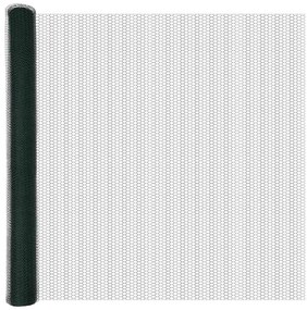 vidaXL Στύλος Περιφράξεων Πράσινο 50 x 1,5 μ. (13 mm δίχτυ)