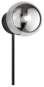 Φωτιστικό Τοίχου - Απλίκα Jewel AP.JEWEL/NERO Φ15x32cm 1xE14 Black Ondaluce