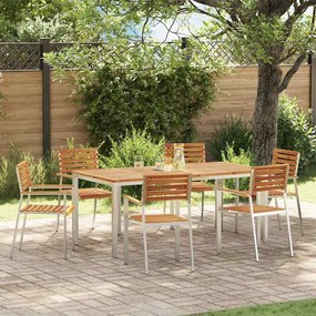 vidaXL Σετ Τραπεζαρίας Κήπου 7 pcs