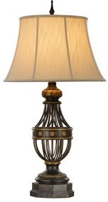 Επιτραπέζιο Φωτιστικό 1xE27 Αντικέ Καφέ Augustine FE-AUGUSTINE-TL Elstead Lighting-FE-AUGUSTINE-TL-Καφέ FE-AUGUSTINE-TL