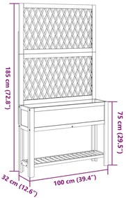 ΓΛΑΣΤΡΑ ΜΕ ΚΑΦΑΣΩΤΟ / ΡΑΦΙ 100X32X185 ΕΚ. ΜΑΣΙΦ ΞΥΛΟ ΑΚΑΚΙΑΣ 364899