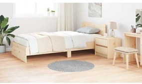 vidaXL Χαλί Γκρι 90 x 90 cm Πολυπροπυλένιο