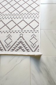 Stewehome Μοντέρνο χαλί με αντιολισθητική βάση και ειδική διάσταση 100x300x6 cm