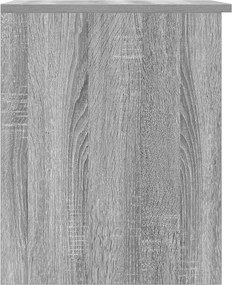 vidaXL Ντουλάπι Μπάνιου Ενδιάμεσο Γκρι Sonoma 30 x 41 x 50 εκ.