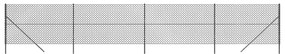 vidaXL Συρματόπλεγμα Περίφραξης Ανθρακί 1,4 x 10 μ.