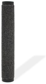 vidaXL Πατάκι Απορροφητικό Σκόνης Ορθογώνιο Ανθρακί 80x120 εκ Θυσανωτό
