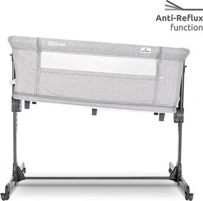 Λίκνο- Παρκοκρέβατο MILANO 2 σε 1 Grey 10080440003 Lorelli