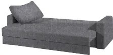 Καναπές Kleio Τριθέσιος-195φ 80β εκ.-Γκρι