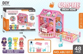 Κουκλόσπιτο DIY - Dream Home - ABL-1017 - 48pcs - 333221