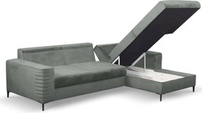 Γωνιακός καναπές Consuegra-Gkri - 252.00Χ90.00Χ117.50cm